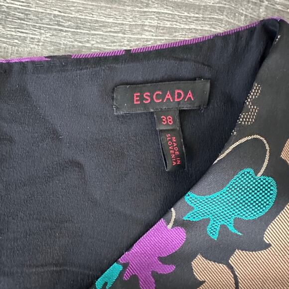 ESCADA Silk Floral Dress - Picture 4 of 5